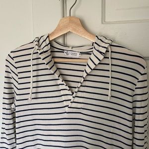 Carve Designs striped hoodie